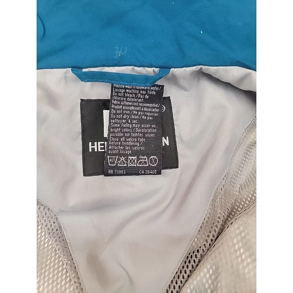 Helly Hanson Helly Tech Waterproof Jacket Size Small Blue - Picture 8 of 16
